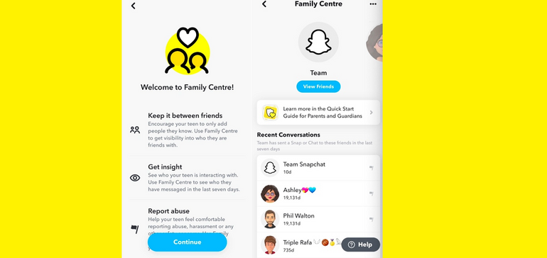 New Screenshots Highlight How Snapchat's Coming 'Family Center' Will Work
